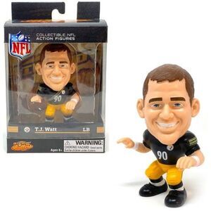 TJ Watt (Pittsburgh Steelers) NFL Big Shot Ballers 5" Figure